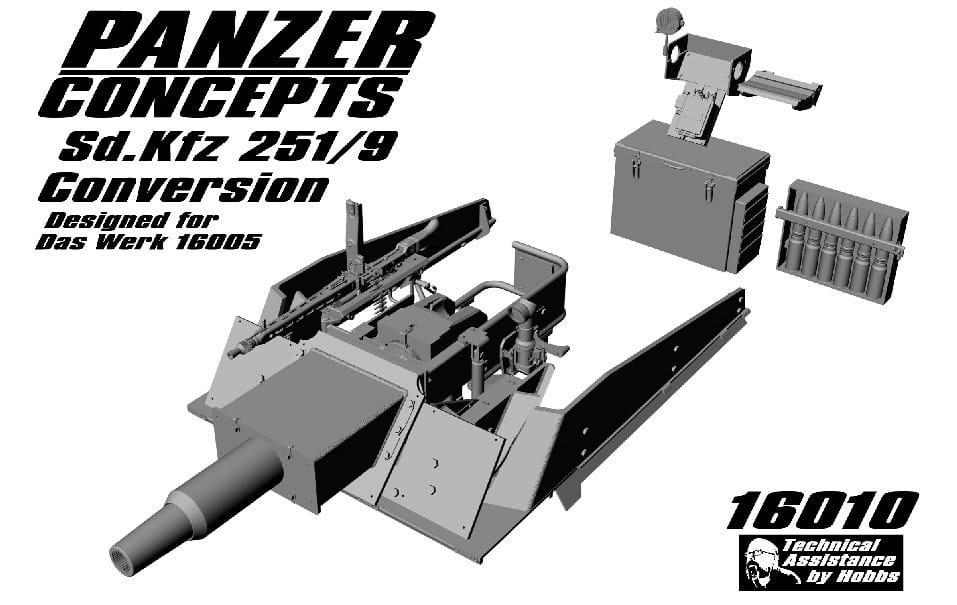 Panzer Concepts: Sd.Kfz. 251/9 Conversion
