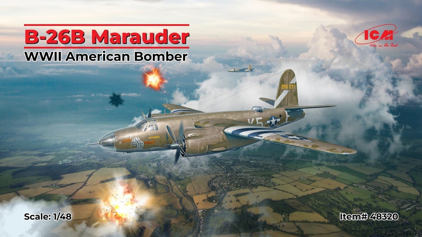 Long-Awaited B-26B Marauder by ICM