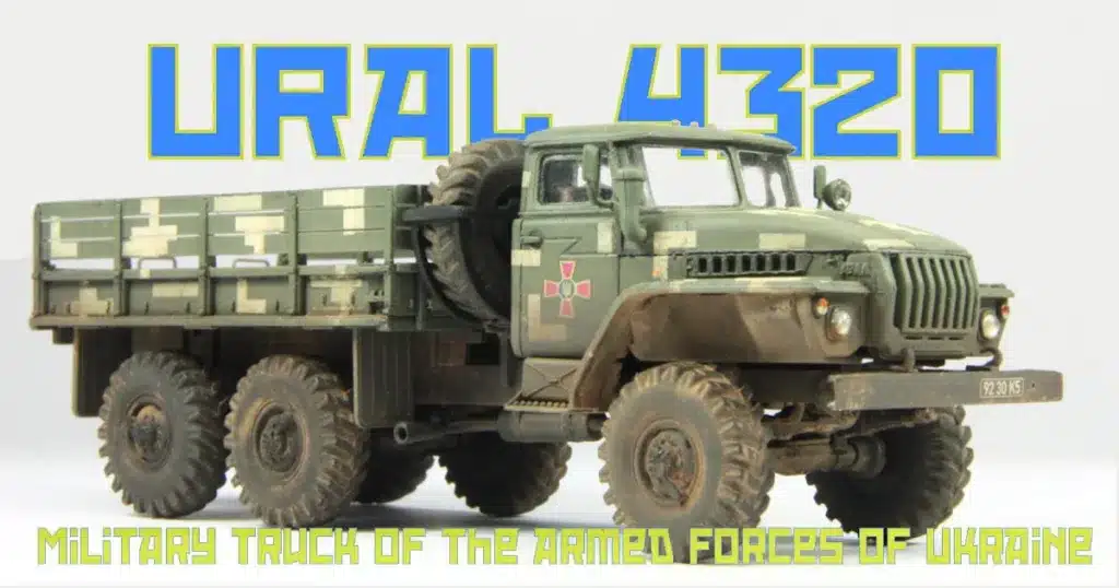URAL-4320 in 1/72nd scale from ICM