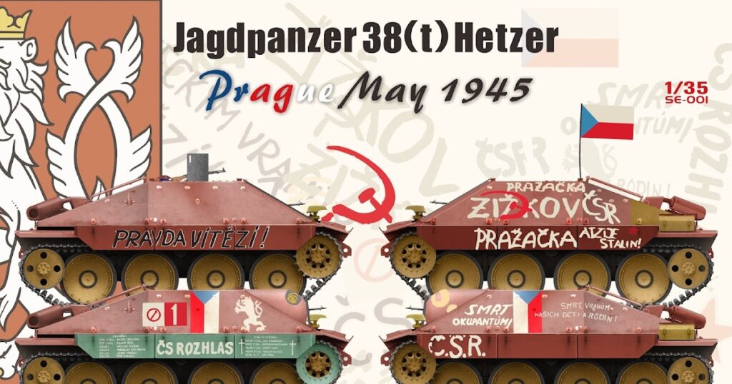 Jagdpanzer 38(t) Hetzer Prague May 1945 in 1/35th scale from Snowman Model preview...