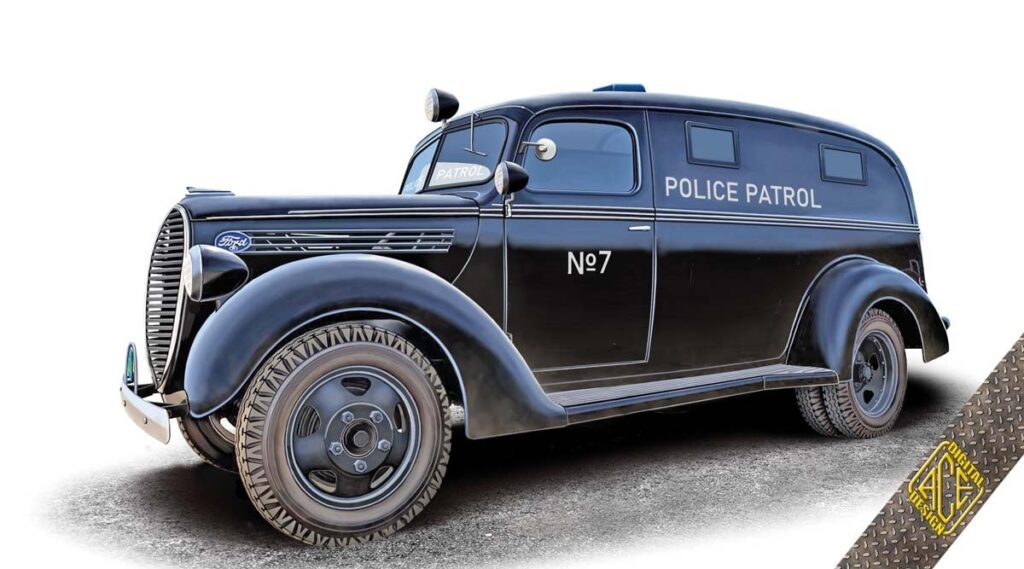 Ace Model: 1939 Ford Panel Van