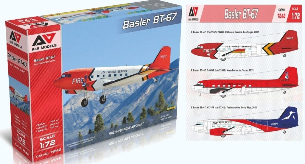 Basler BT-67 Box Contents