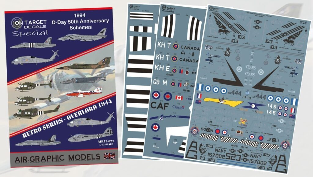 Decal Set: Retro D-Day 50th Anniversary Released