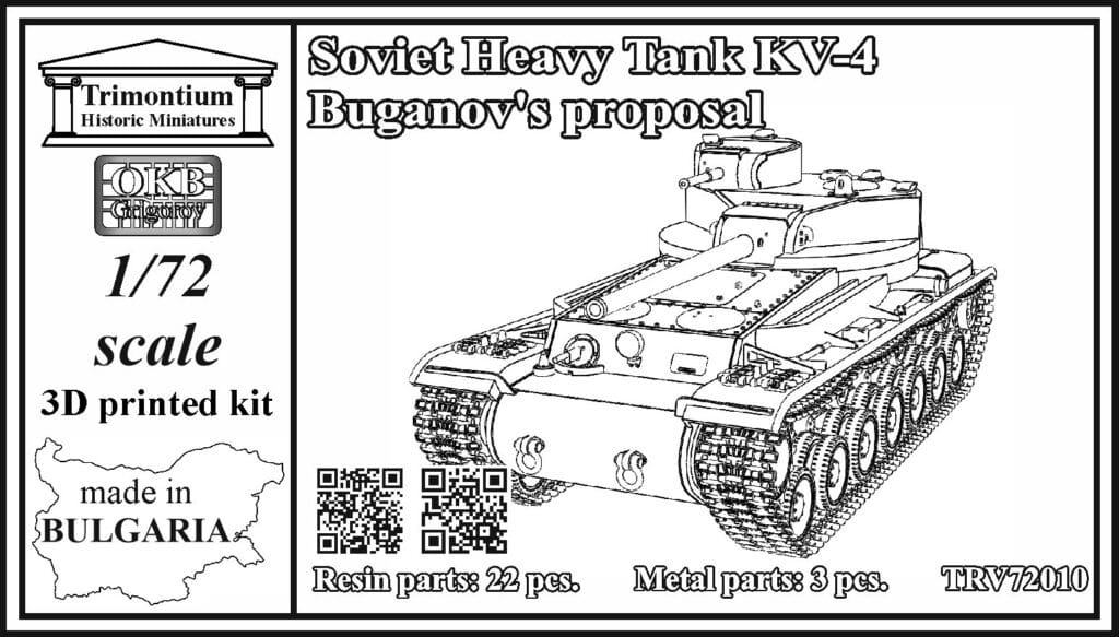 OKB Grigorov:  Soviet KV-4 Projects