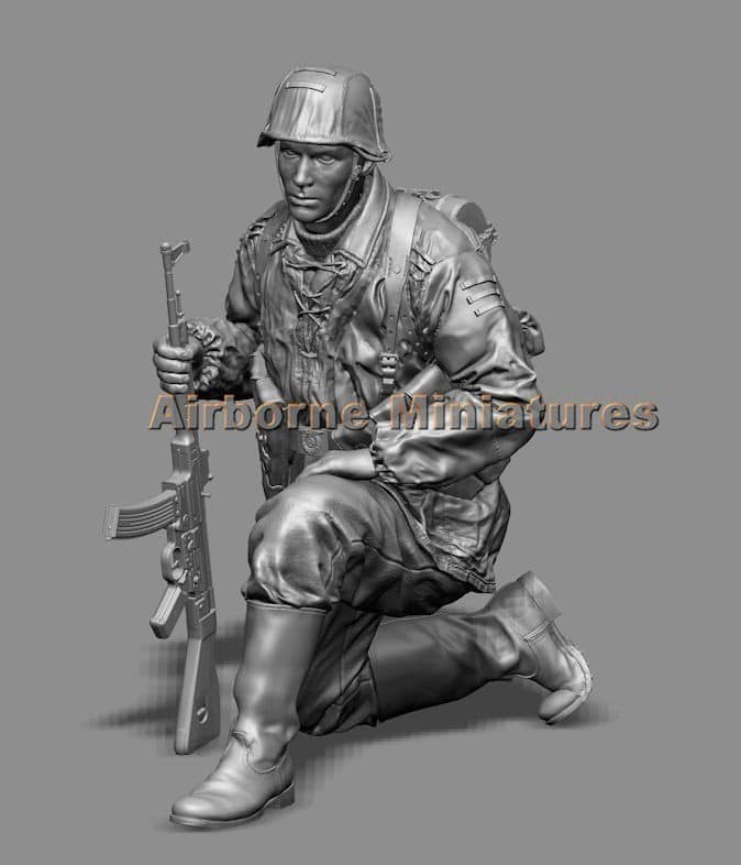 Waffen SS with Stg44 from Airborne Miniatures
