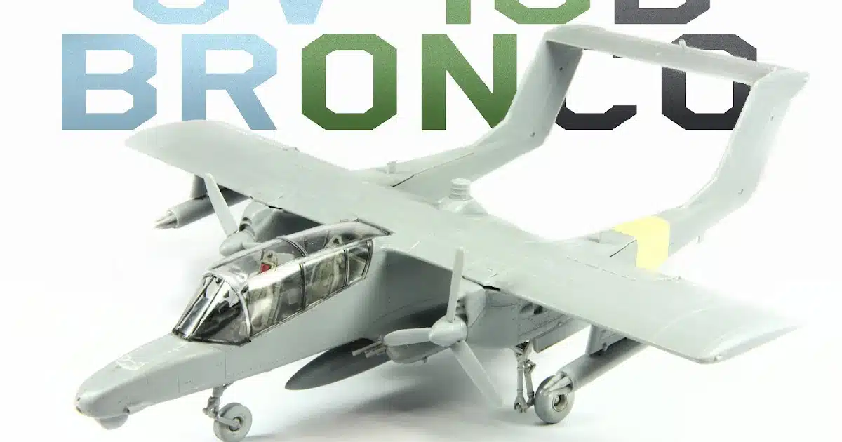 OV-10D+ Bronco from ICM in 1/72nd scale