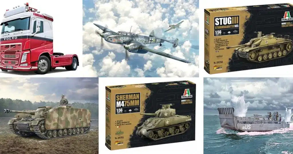 Six releases for Italeri in May...