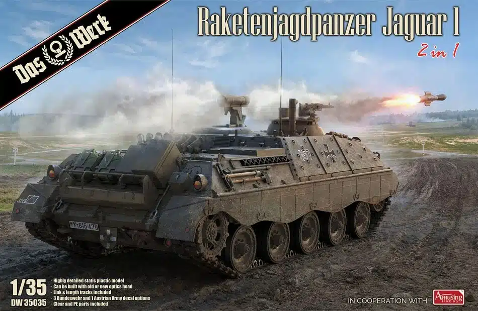 35th scale Raketenjagdpanzer Jaguar 1 (2in1) from Das Werk.