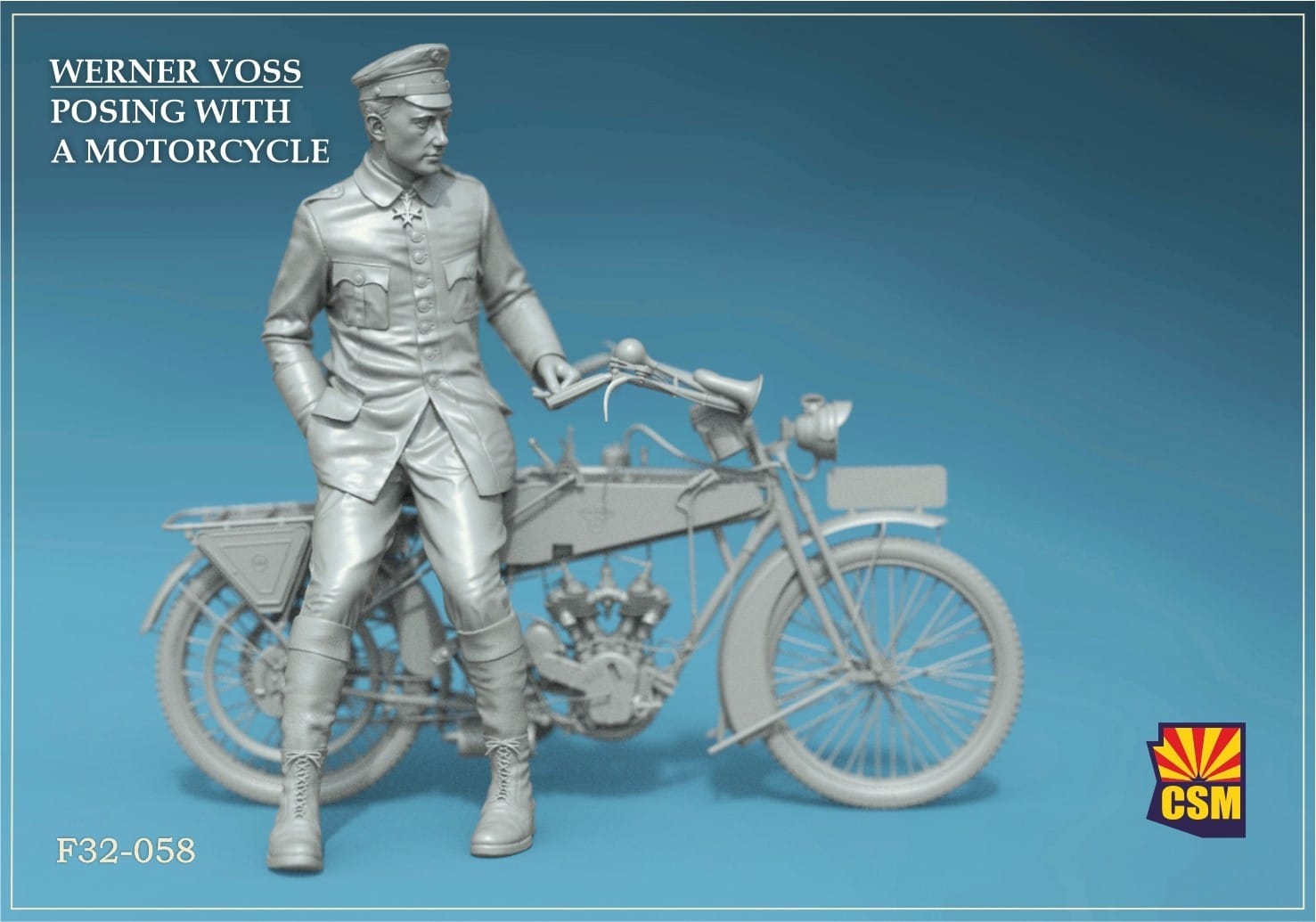 Copper State Models: Motorcycle Figures