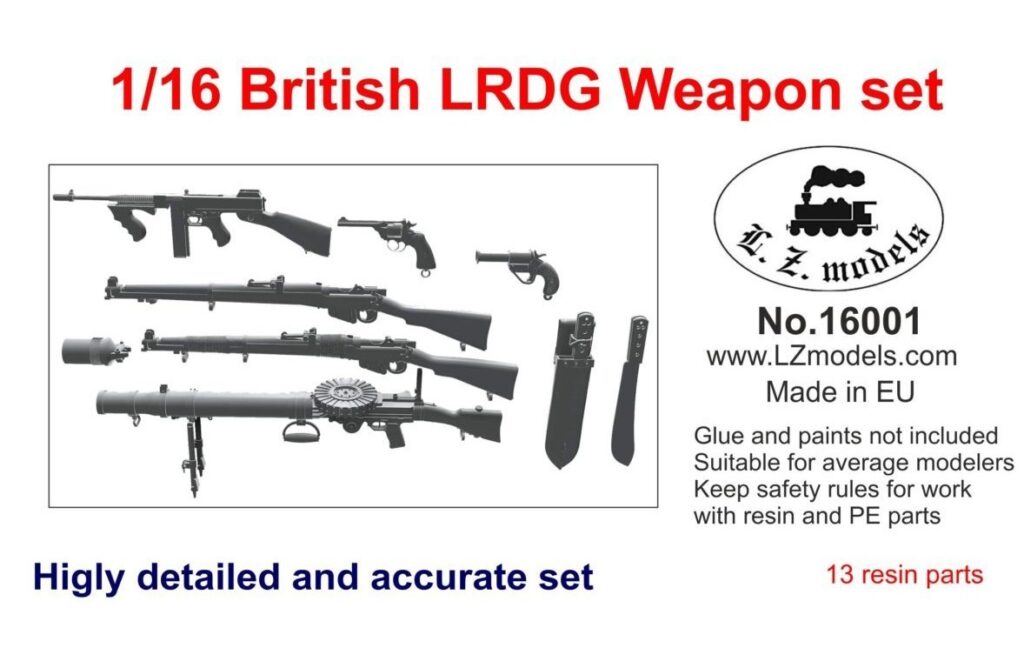 LZ Models: Weapons and Kit Updates