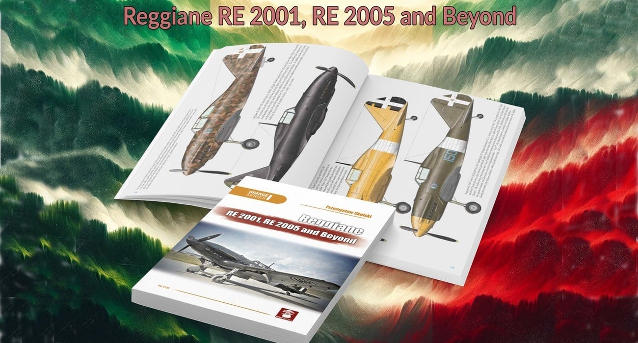 New Book Alert: Reggiane RE 2001/2005 and Beyond