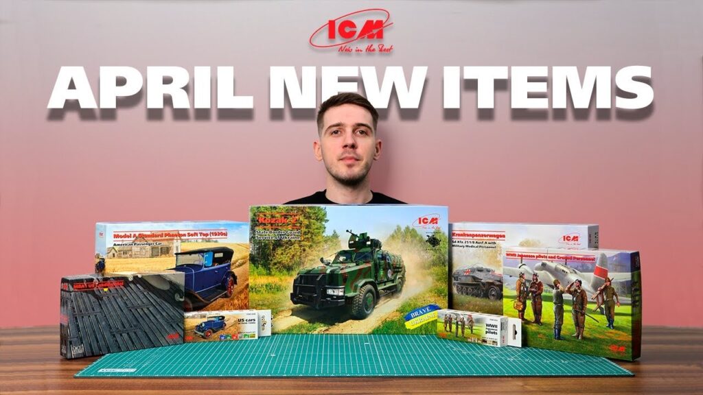 NEW VIDEO: The review of ICM April Plastic Model Kits