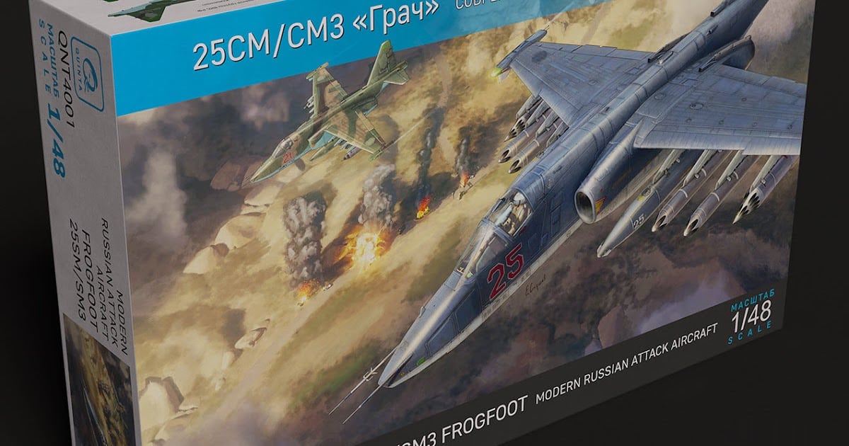Su-25SM/SM3 Frogfoot from Quinta Studio in 1/48th scale...