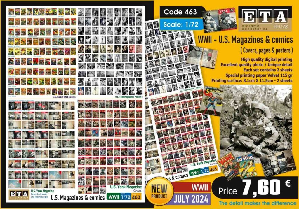 1/72 Scale WW II Magazines, and More