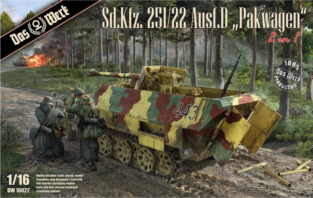 Das Werk: Sd.Kfz.251/22 Ausf.D "Pakwagen"