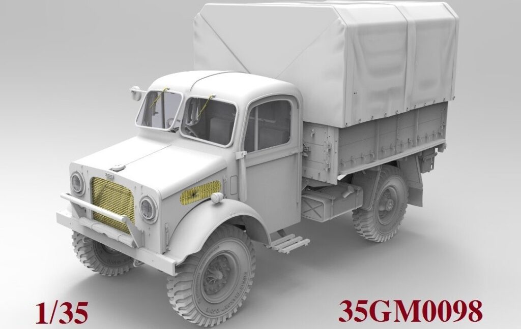 Bedford Military 30cwt 4-wheel drive truck
