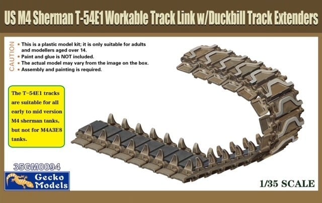 US M4 Sherman workable tracks