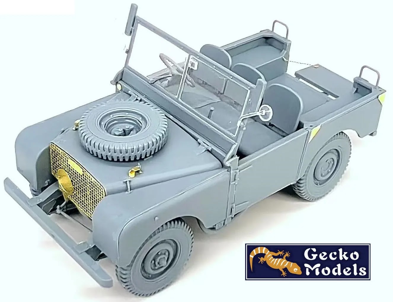 Gecko's Model Land Rover Mk1 with Bantam Trailer, 35th scale. – Hobbyzero