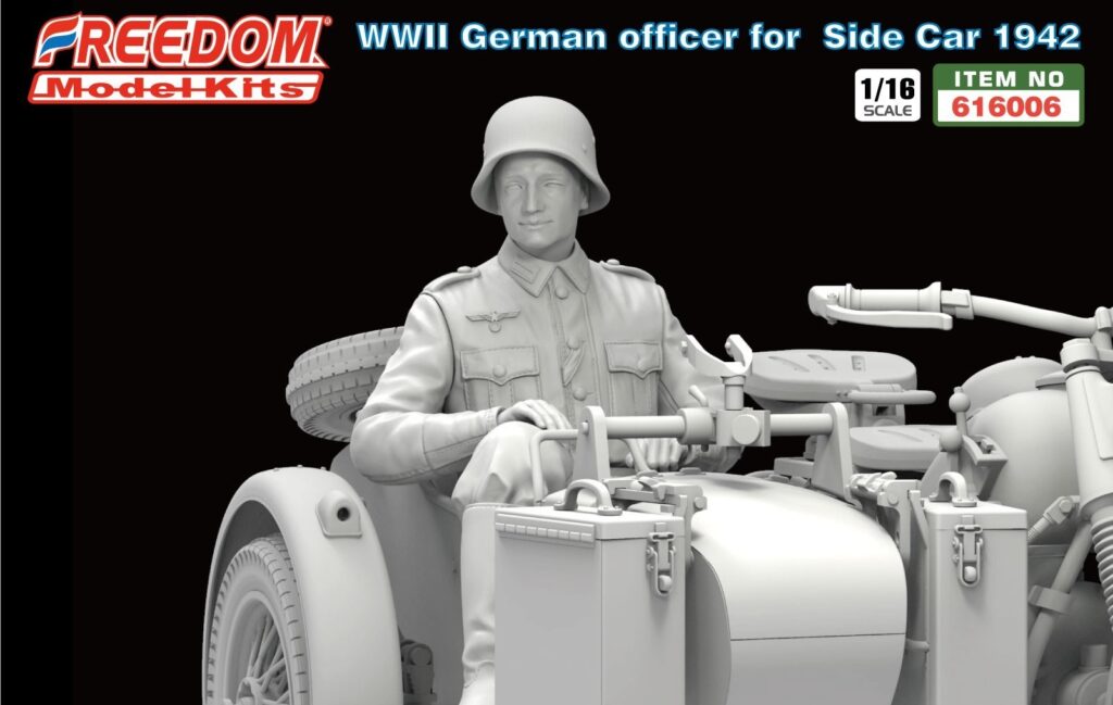 Freedom Model - Officer and dog Figures R75 Motorcycle – Hobbyzero