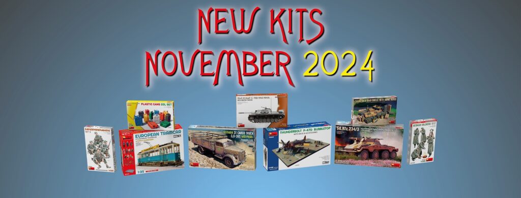 MiniArt kits are available in November 2024