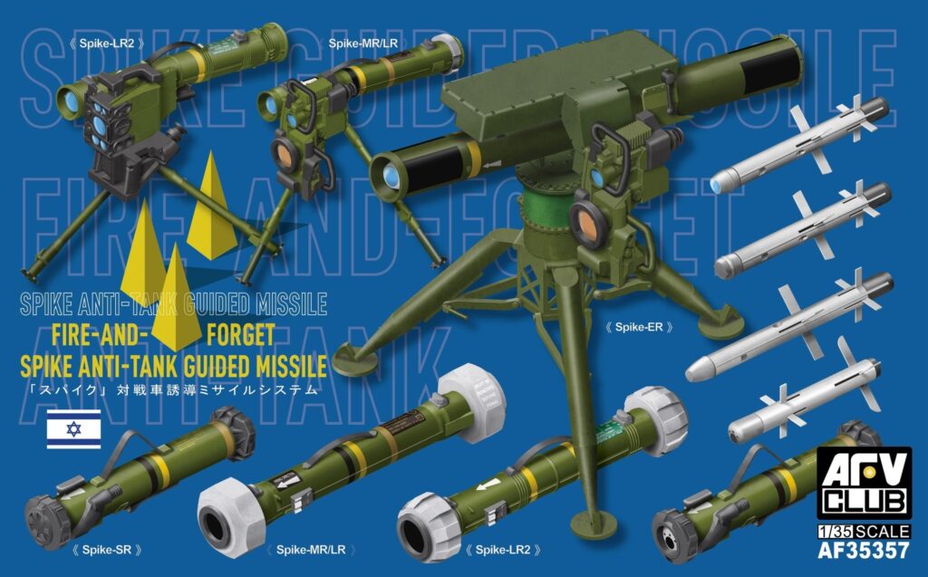 Spike anti-tank missile from AFV Club