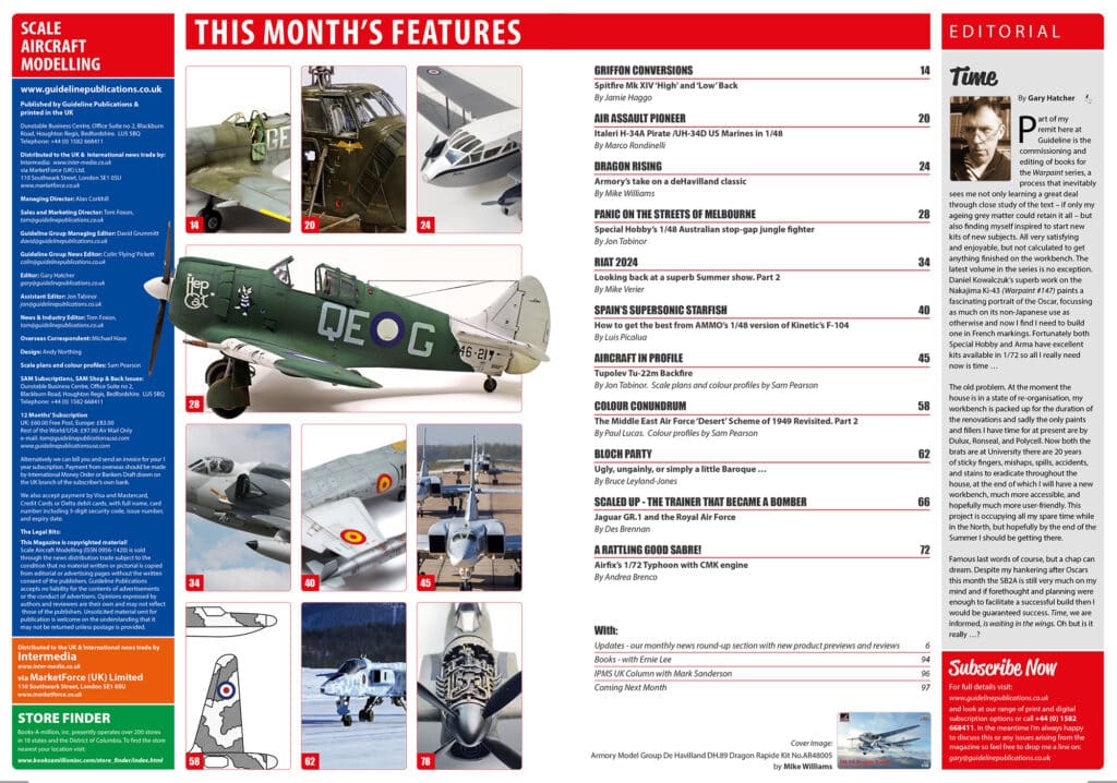 Sam Scale Model SAM - Scale Aircraft Modelling Magazine May 2025 – Hobbyzero