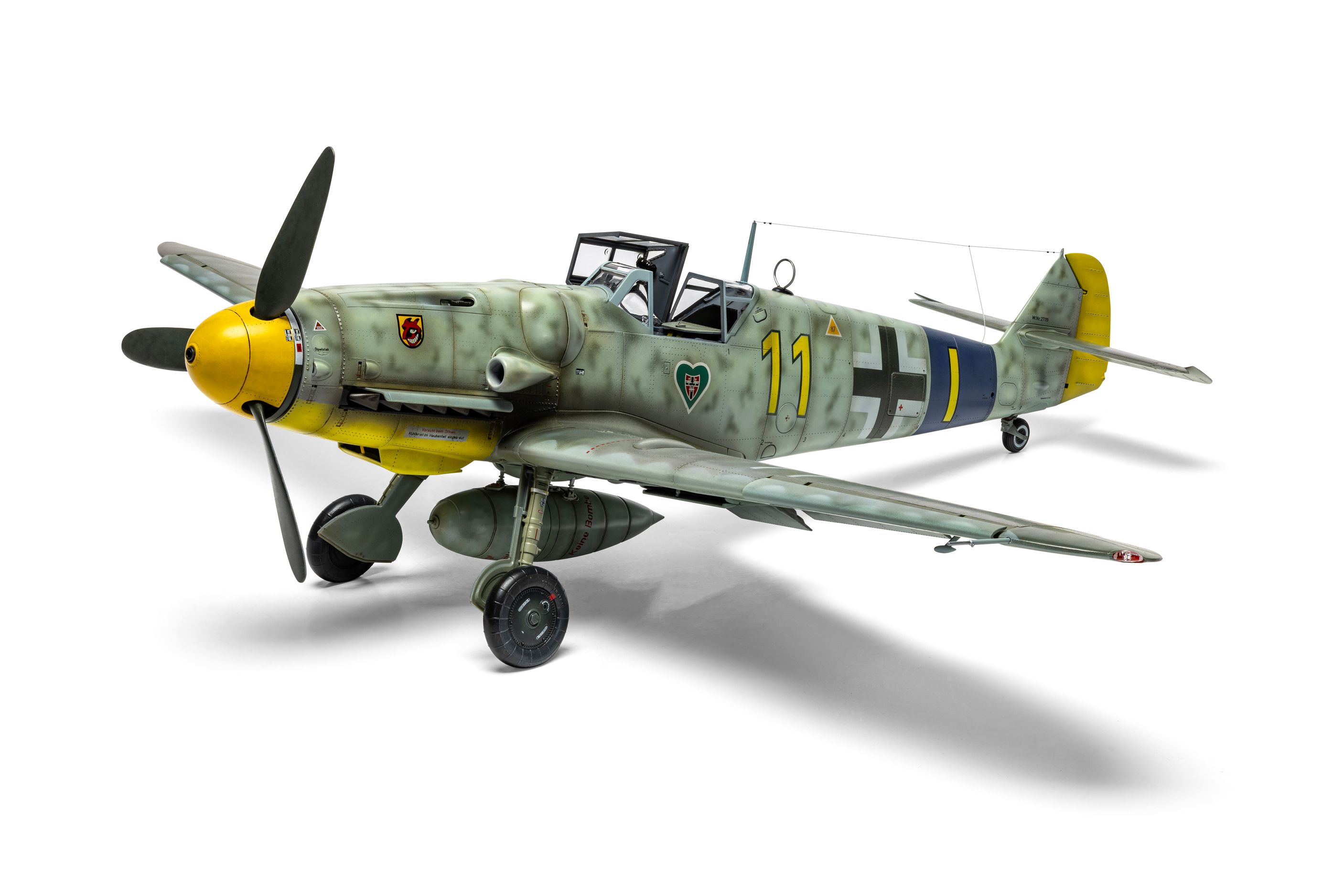 Airfix’s Monumental 124 Messerschmitt Bf 109G-56-9