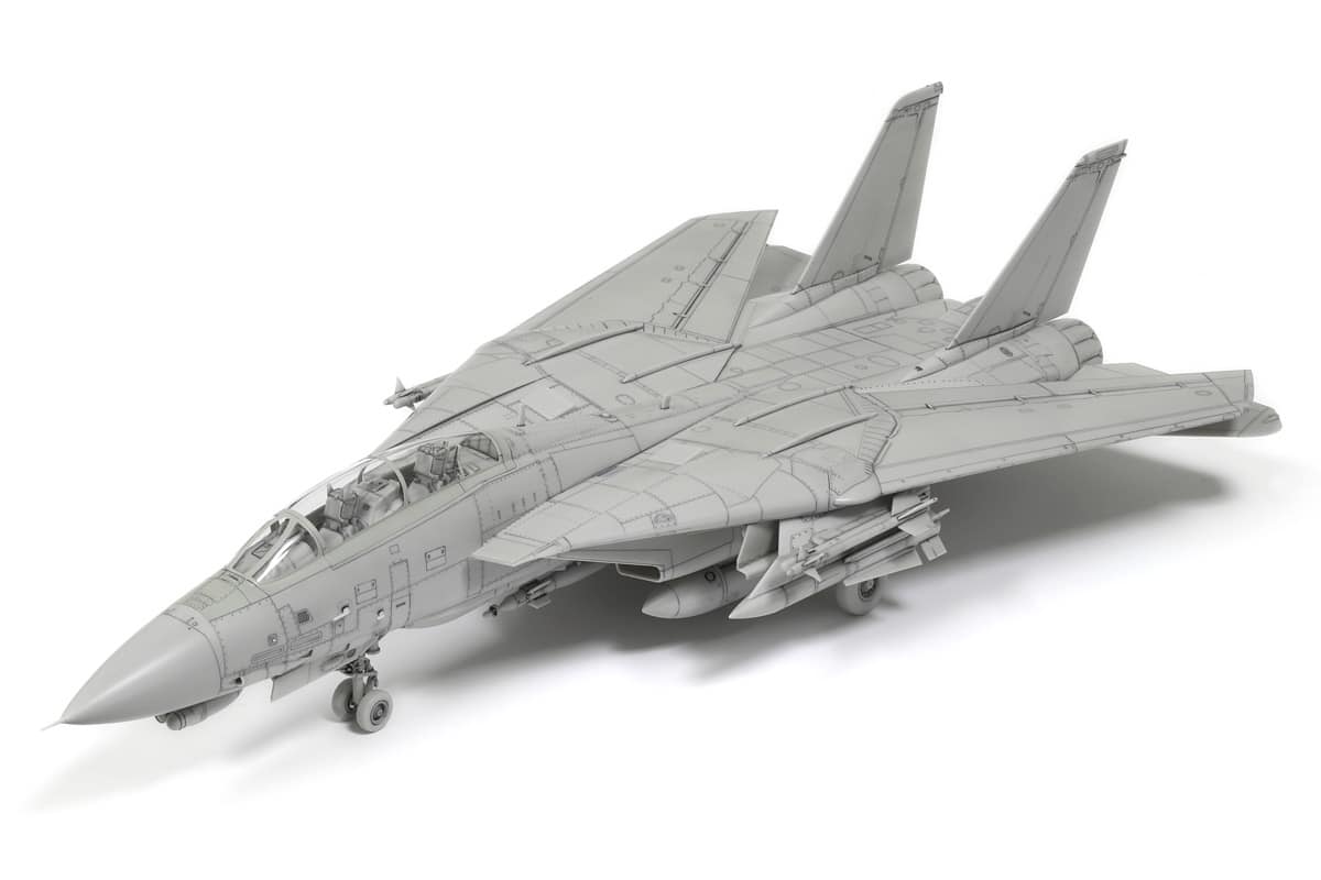 Maverick's Swan Song in Scale Tamiya’s Definitive 172 F-14D Tomcat CAD-1