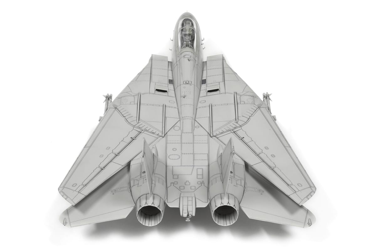 Maverick's Swan Song in Scale Tamiya’s Definitive 172 F-14D Tomcat CAD-4