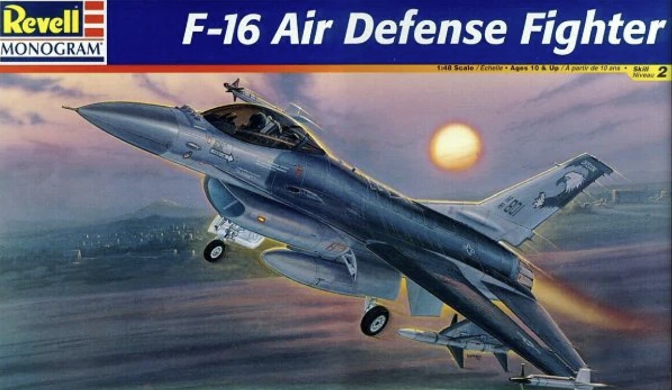 F-16 Air Defence Fighter Revell Monogram · No. 85-4774 · 1:48