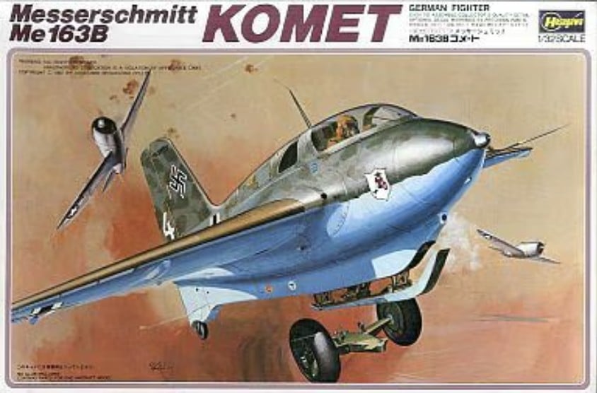 Messerschmitt Me163B Komet Hasegawa · No. S4 · 1:32