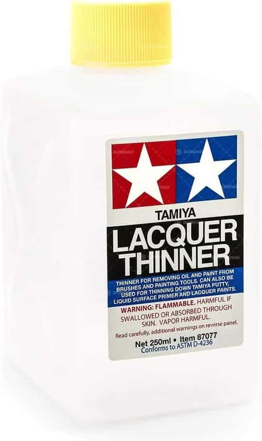 Tamiya X-20A Acrylic Thinner 250ml bottle for thinning Tamiya XF flat military paints