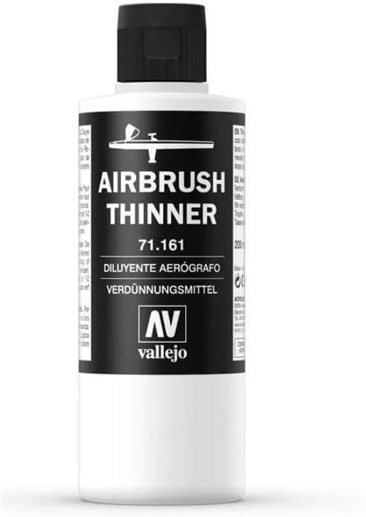 Vallejo Airbrush Thinner 200ml bottle for thinning Model Color Game Color and Citadel paints